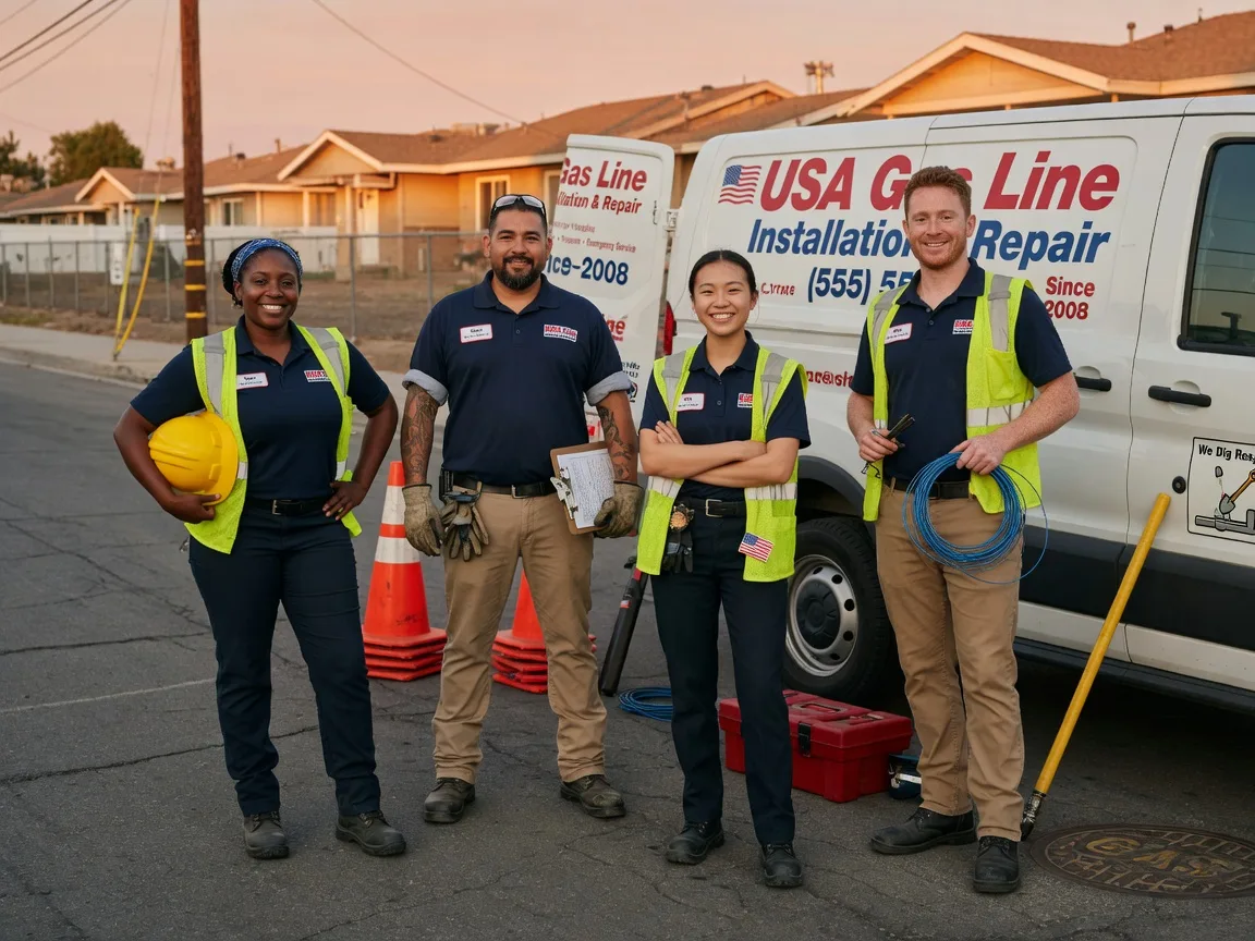 Gas Line Installation company in Cloutierville, LA